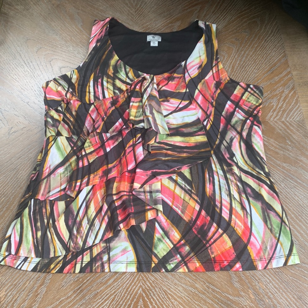 Worthington multicolored blouse